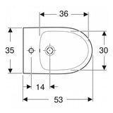 Geberit Selnova fali bidé túlfolyóval (500.264.01.7) új cikk-2