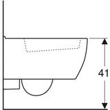 Geberit iCon fali WC, mélyöblítésű, rövidített, zárt formájú, 49cm-4