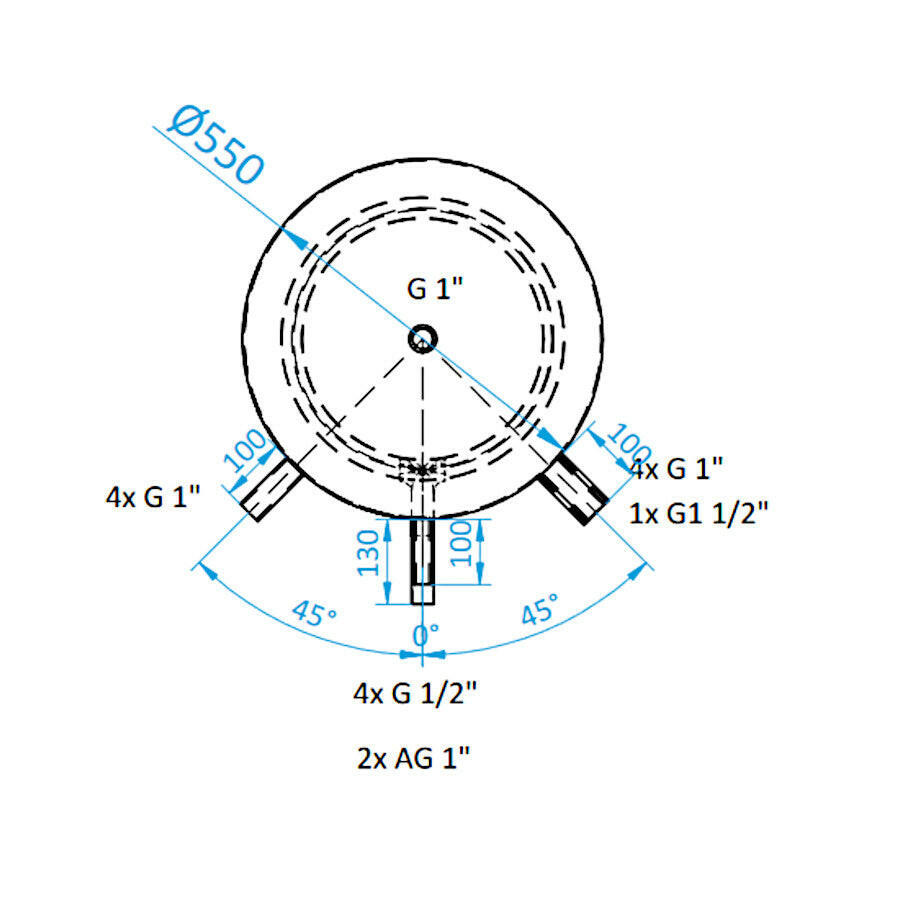 Install Storax HM1 puffertároló, 300l, 1 hőcserélős-3