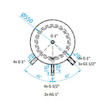 Install Storax HM1 puffertároló, 300l, 1 hőcserélős-3