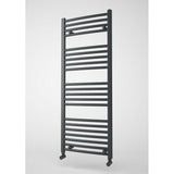 Install CALIDUM Íves, MATT FEKETE Törölközőszárító Radiátor 600x1400-0