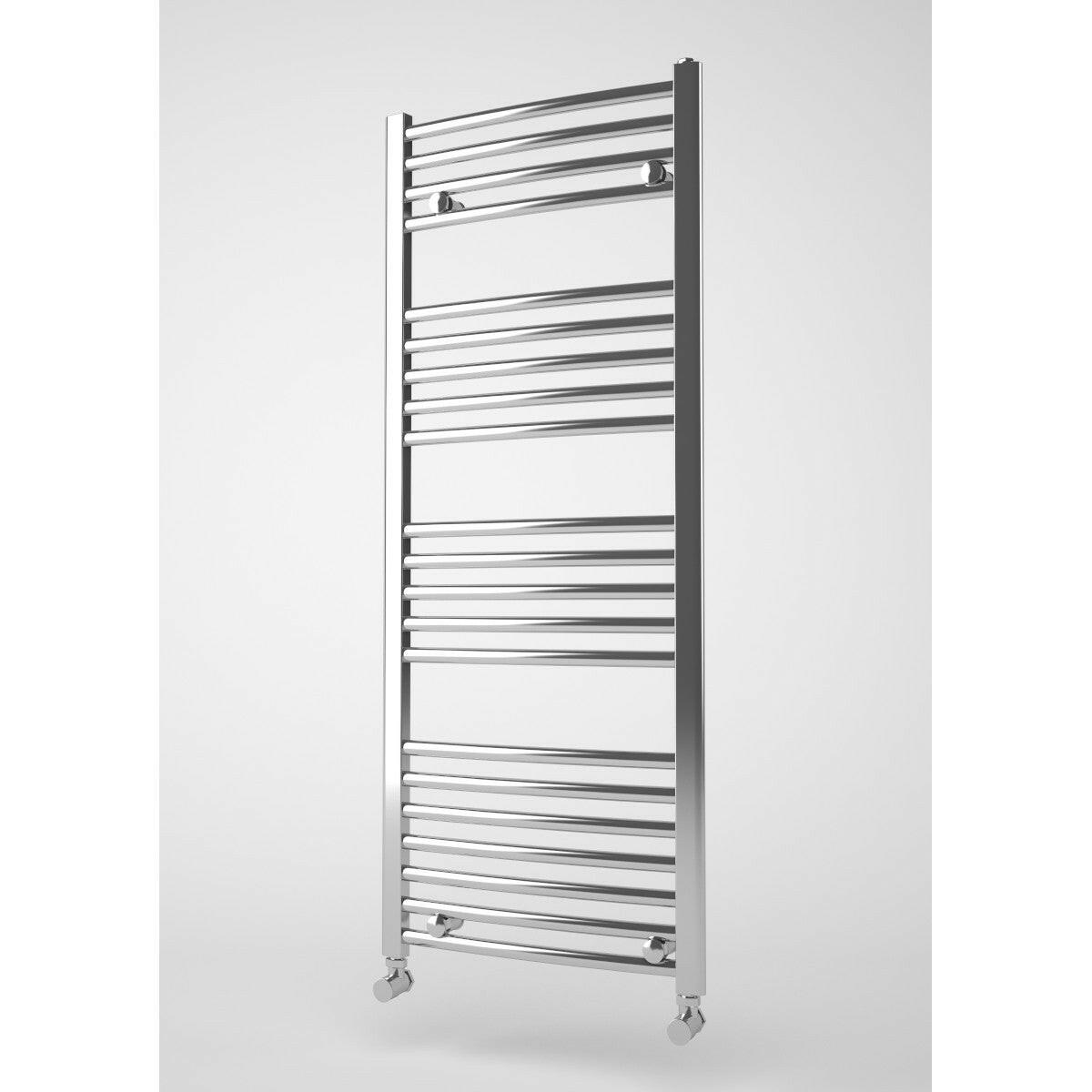 Install CALIDUM Íves, króm Törölközőszárító Radiátor 400x1200-0