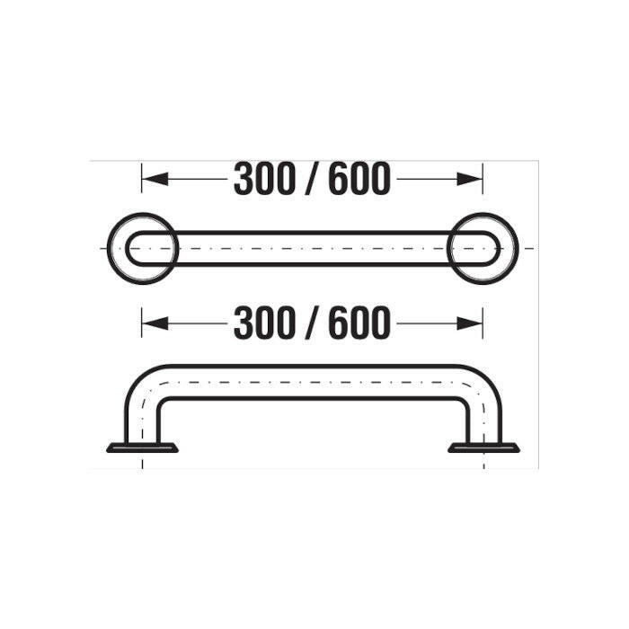 Jika Universum univerzális kapaszkodó, fehér, 30 cm-1