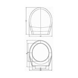 Kolo Idol WC tető, termoplaszt-1