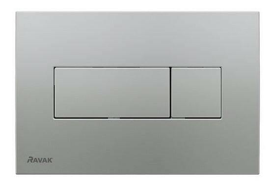 Ravak Universal wc öblítő nyomlap szatén-0