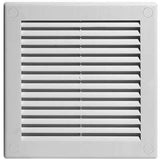 Awenta TRU10 szellőző rács 300x300 , rovarhálóval-0