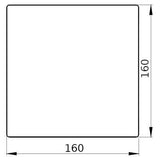 Awenta Escudo WEB100T ventilátor fehér előlappal időkapcsoló-2