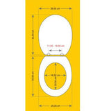 Bath Duck WC ülőke gyermek, duroplast, rozsdamentes zsanérral-1