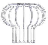 Tricox inox madárvédő rács, 80-90-100mm-0