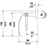 DURAVIT Karree wc-papírtartó (0099551000)-2