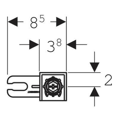 Geberit Duofix falsík előtti szerelőkészlet 111.815.00.1-2