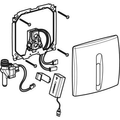 Geberit Piszoár Basic Infra elemes fehér-1