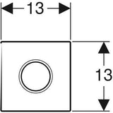 Geberit Piszoár Pneum. Sigma fehér-2