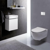 Geberit iCon kézmosó, 38x13,5x28cm, csaplyuk jobbra, túlfolyó nélkül-1