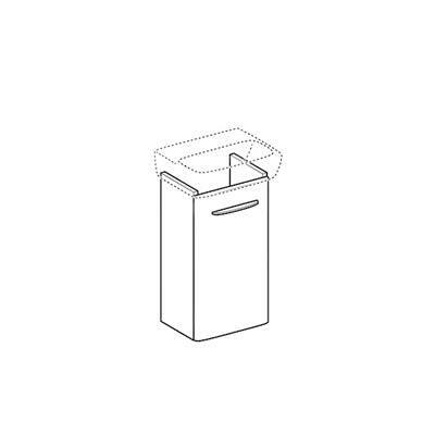 Geberit Selnova mosdószekrény kézmosóhoz 1 ajtóval 41,8x55,7x38,6 cm-1