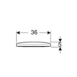 Geberit Selnova WC tető, soft-close-3