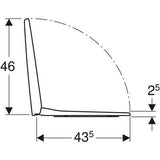 Geberit Selnova WC tető-3