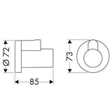 Hansgrohe sarokszelep-takaró-1