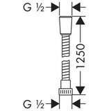 Hansgrohe Metaflex zuhanygégecső 125 cm-2