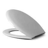 AquaRosa WC ülőke Corsica, műanyag zsanérral, fehér-2