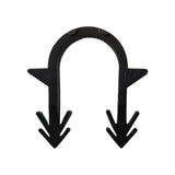 Install letűző tüske csőhöz fekete 14-20mm (300tüske/db)-0