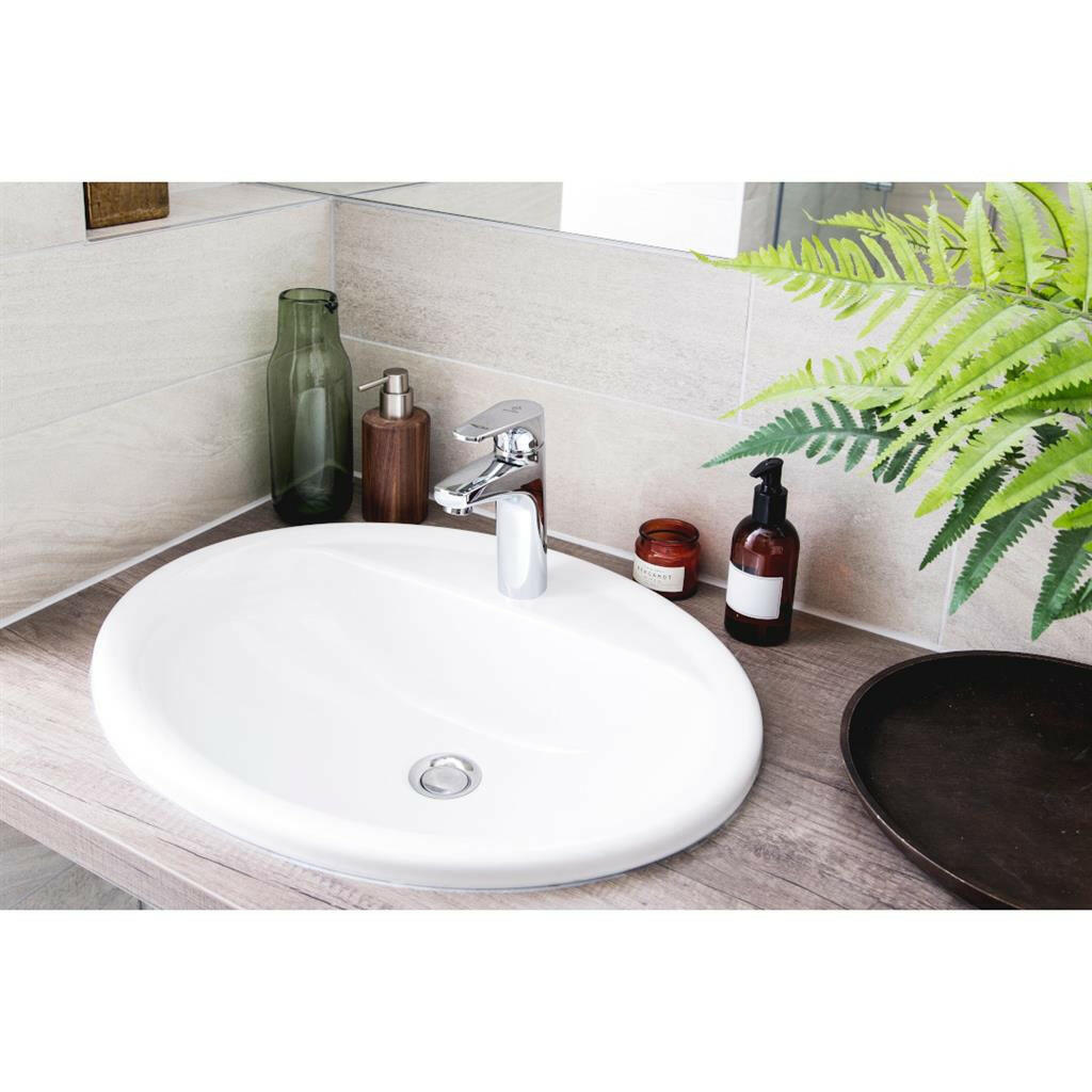 Mofém Junior Evo mosdócsaptelep álló, magas kifolyócsővel, leeresztő szelep nélkül 150-0061-00-2