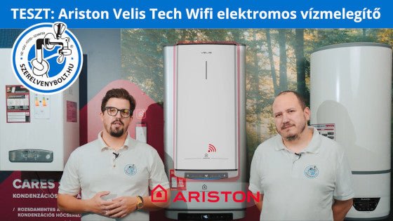 Kipróbáltuk az Ariston Velis Tech Wifi eletromos vízmelegítőt - Szerelvenybolt.hu