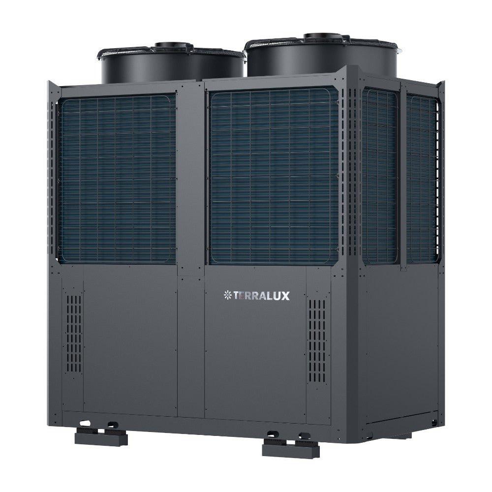 TERRALUX Climastar 100 Ipari monoblokk levegő - víz hőszivattyú, 3fázis Wi - fi, 100kW, DC inverter,R290 (1000HCR5TINVM)