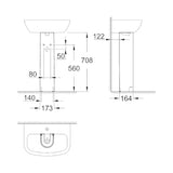 Grohe Bau Ceramic mosdóláb (39425000)
