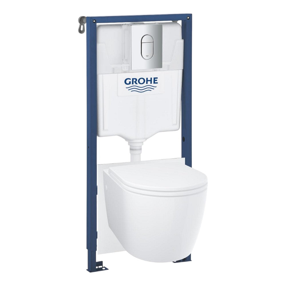 Grohe Rapid SL WC szett - WC tartály + WC csésze + WC ülőke + nyomólap + rögzítő + zajszigetelő (103849SH00)