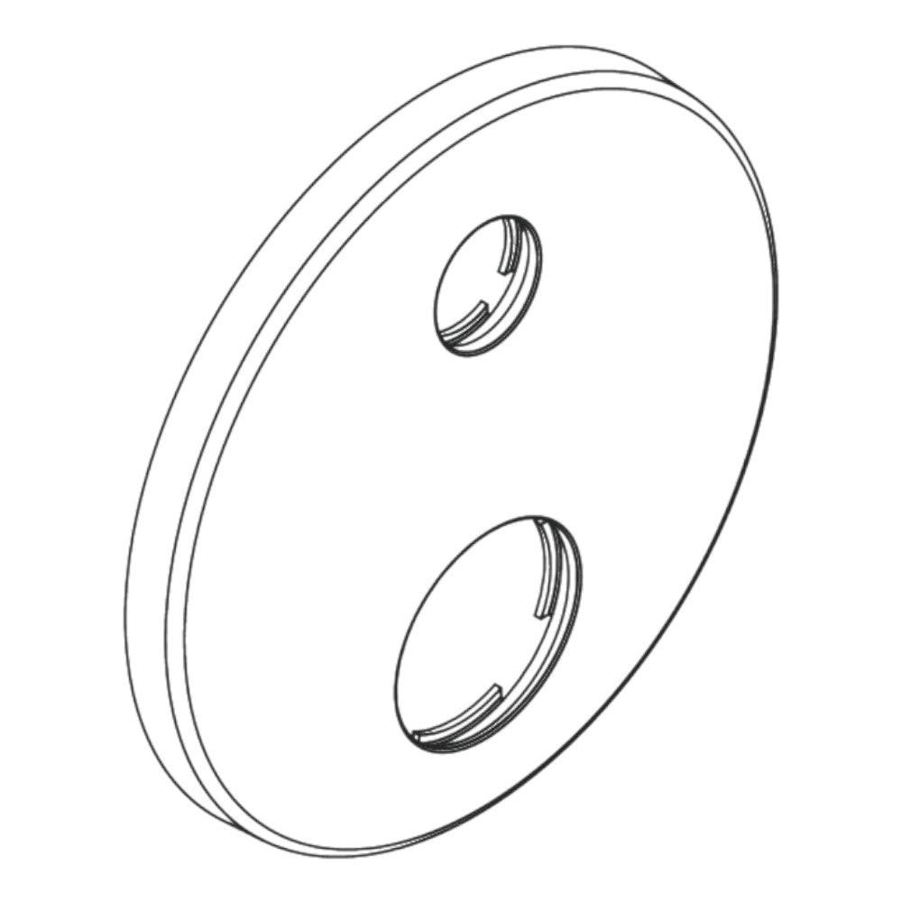 Hansgrohe rozetta Ø 150 mm98791000 Focus kádcsaptelep színkészlethez (98791000)