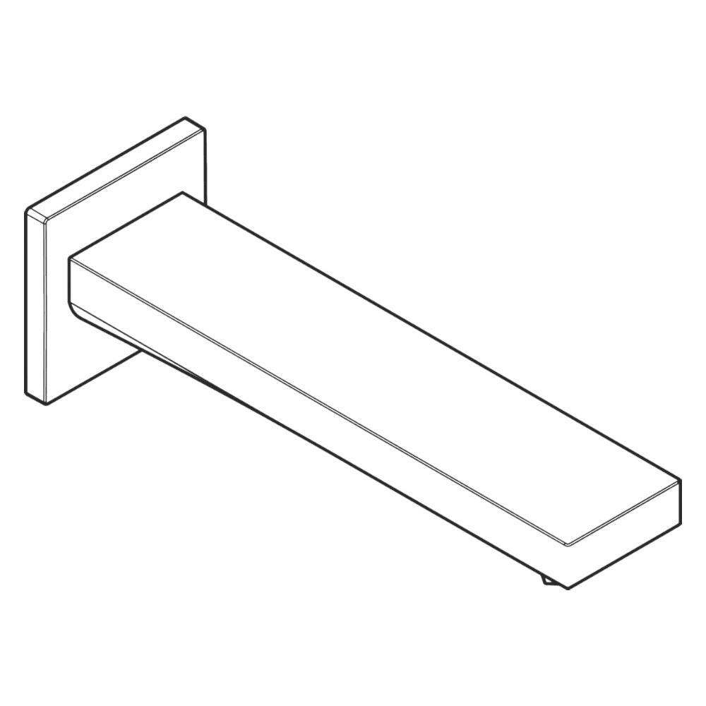 Hansgrohe Tecturis E kádtöltő falsík alatti csaptelephez (73410000)
