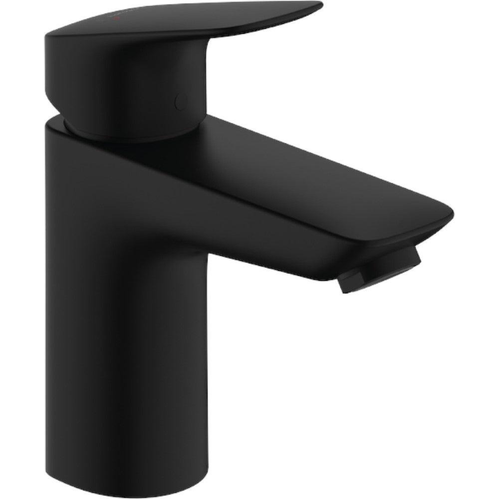 Hansgrohe Logis egykaros mosdócsaptelep 100 mm matt fekete (71100670)