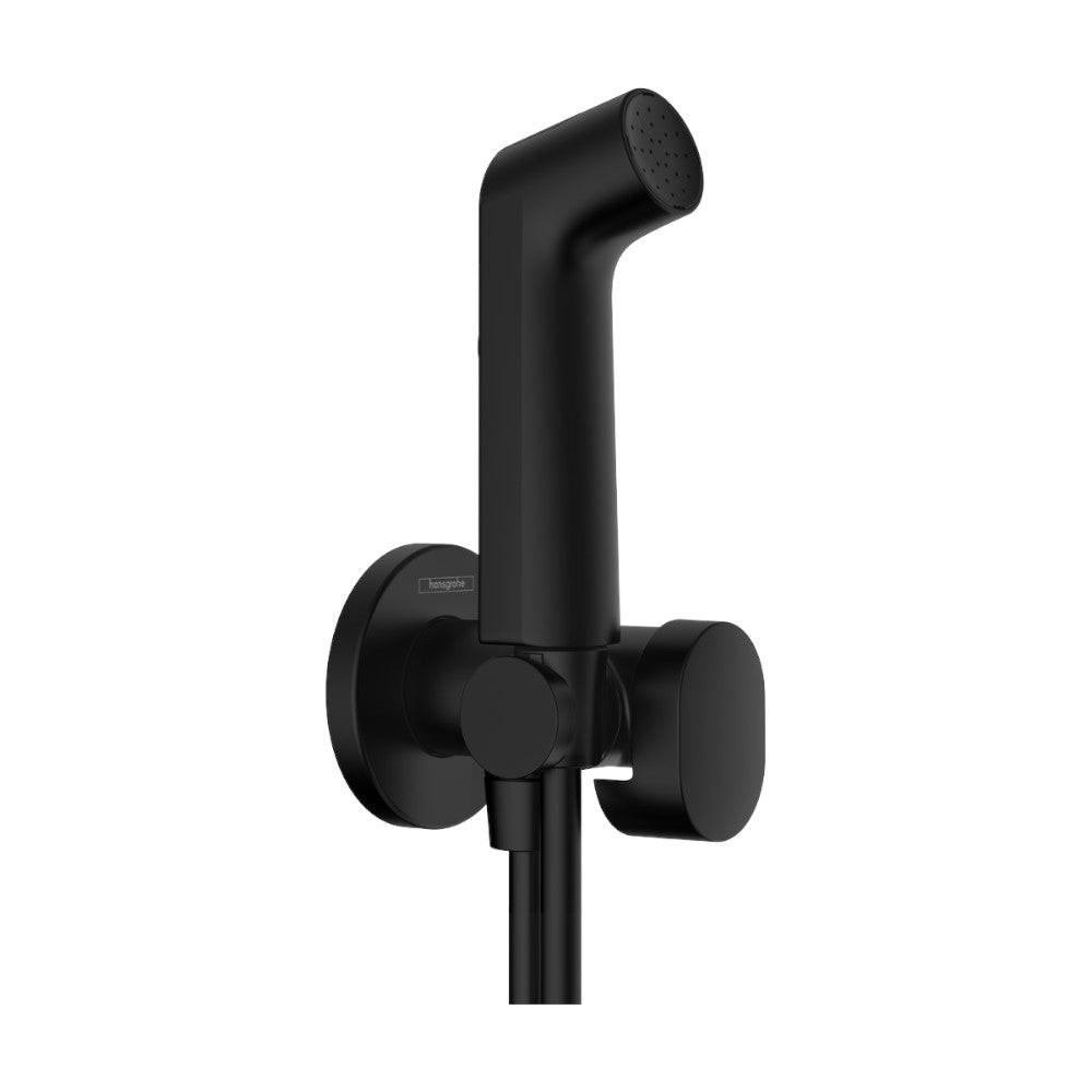 Hansgrohe hidegvizes bidé kézizuhany 1jet funkcióval, EcoSmart+, zuhanytartóval, matt fekete (29230670)