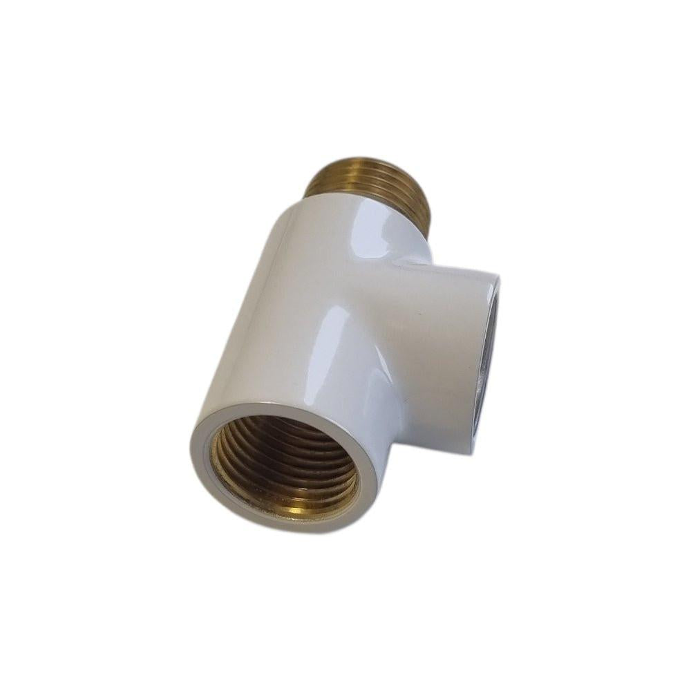Install CALIDUM 1/2” BBK T - idom elektromos fűtőbetét bekötéshez (fehér)