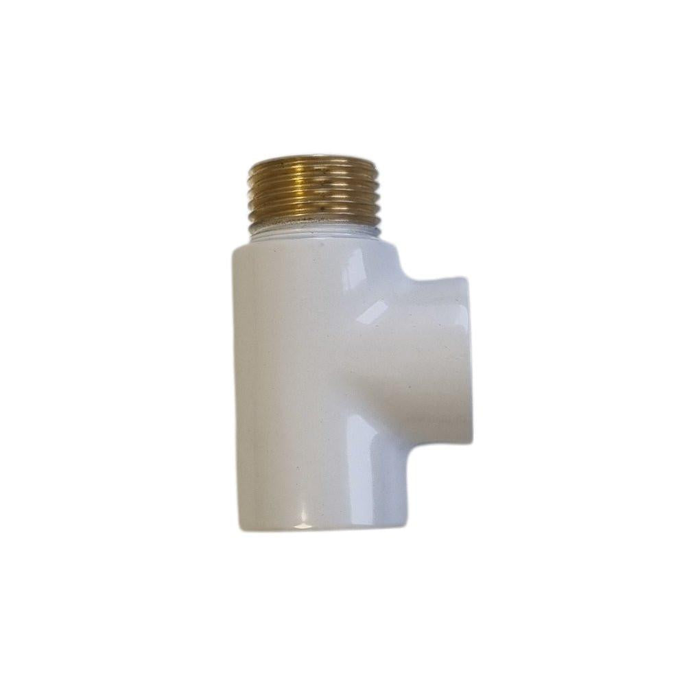 Install CALIDUM 1/2” BBK T - idom elektromos fűtőbetét bekötéshez (fehér)