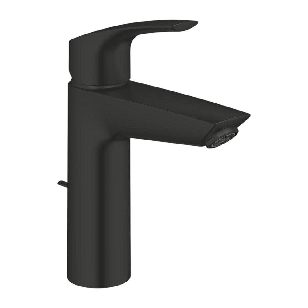 Grohe Eurosmart mosdó csaptelep, M - es méret, húzórudas leeresztőgarnitúra, matt fekete (233222433)