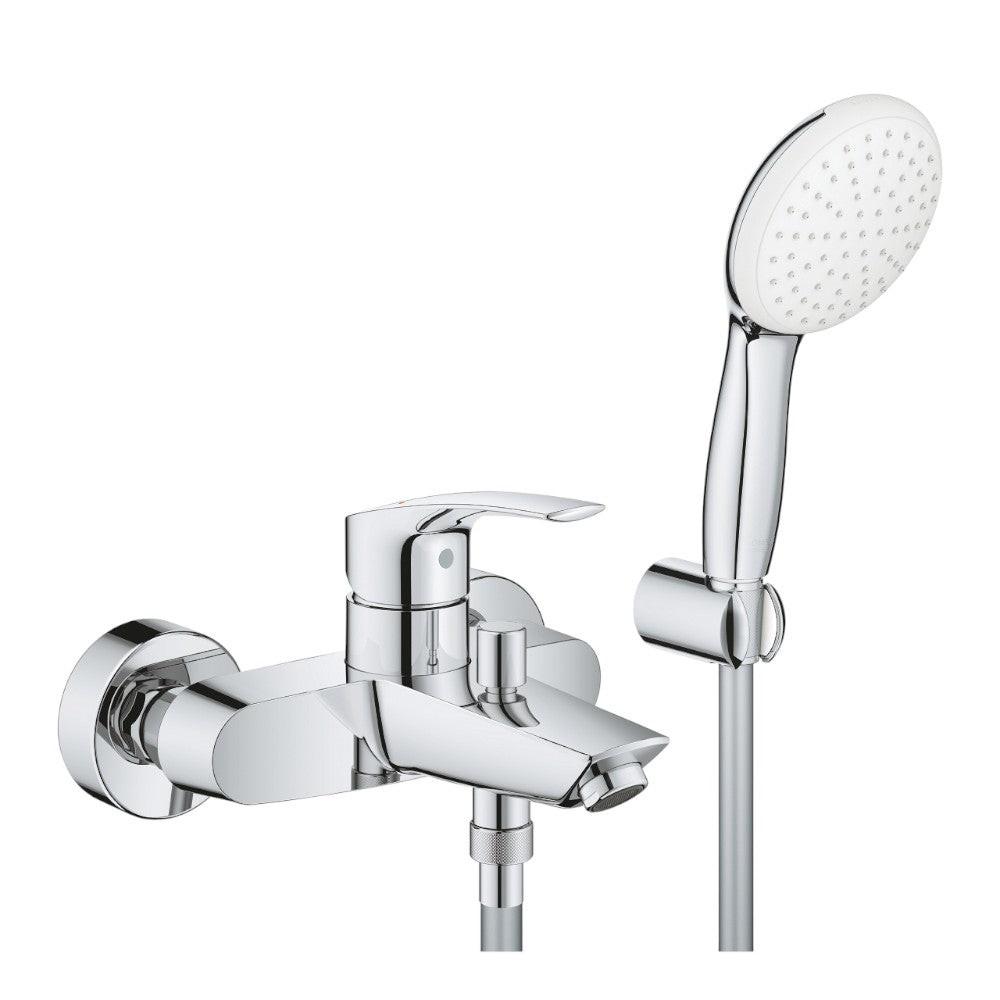 Grohe Eurosmart kád csaptelep, zuhanyszettel (25276003)