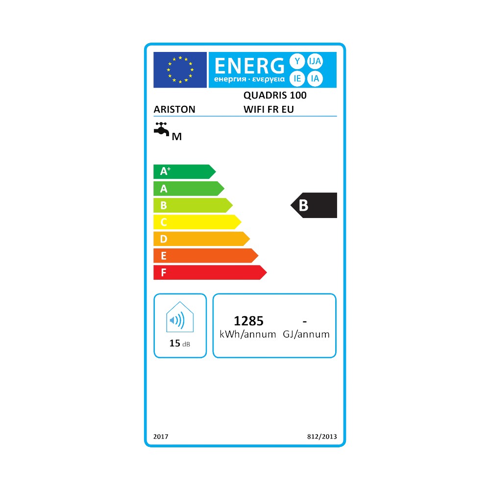 Ariston Quadris Wifi 100 EU elektromos tárolós vízmelegítő (3060882)