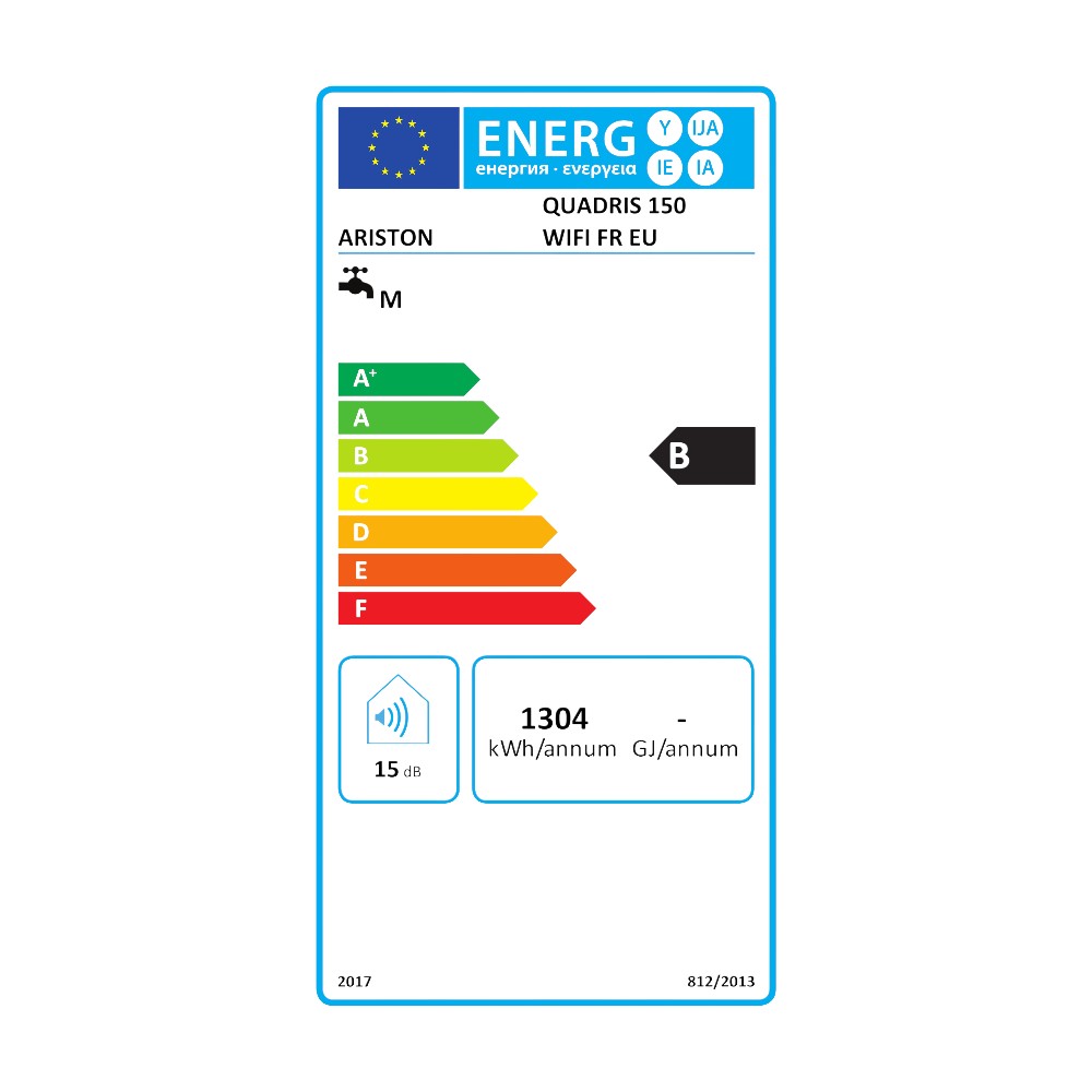 Ariston Quadris Wifi 150 EU elektromos tárolós vízmelegítő (3060884)
