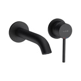 Kludi Bozz falsík alatti, kétlyukas, fali mosdócsap matt fekete (382443976)