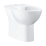Grohe Bau Ceramic WC csésze, álló, monoblokkos, mély öblítéses, hátsós, perem nélküli, falhoz szer. (39349000)