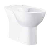 Grohe Bau Ceramic WC csésze, álló, monoblokkos, mély öblítéses, alsós, perem nélküli, falhoz szer. (39429000)