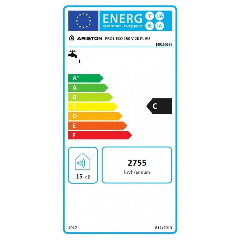 Ariston Pro1 Eco 150 V 2K PL EU elektromos vízmelegítő (4015055)