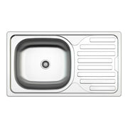 Mofém EVO2 1B1D mosogatótálca, 1 medence, 1 csepptálcás, 760x435mm (760012808)