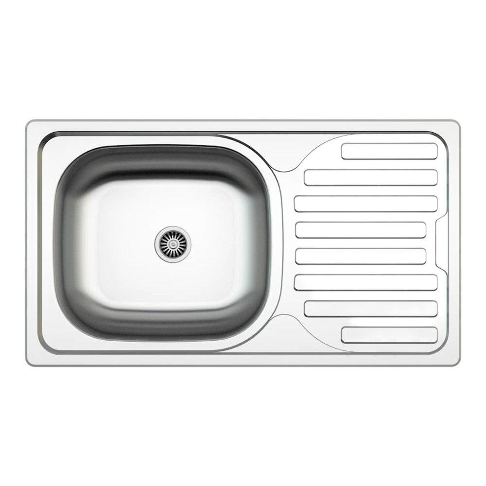 Mofém EVO2 1B1D mosogatótálca, 1 medence, 1 csepptálcás, 760x435mm (760012808)