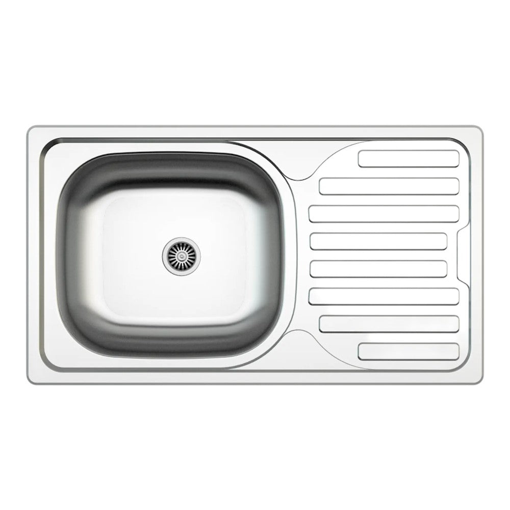 Mofém EVO2 1B1D mosogatótálca, 1 medence, 1 csepptálcás, 760x435mm (760012808)