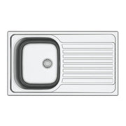 Mofém Infinite 1B1D mosogatótálca, 1 medence, 1 csepptálcás, 860x500mm (M - 760012809)