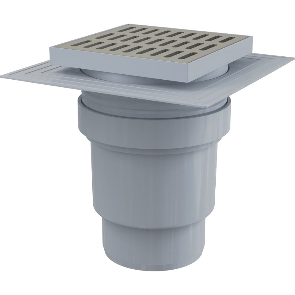 Alca padlószifon 150×150/110 mm vizes bűzzár APV13