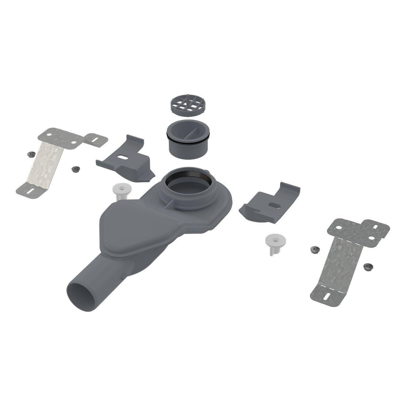 Alcaplast Modular S6 extra alacsonyszifon DN40 + lábak (APZ - S6)